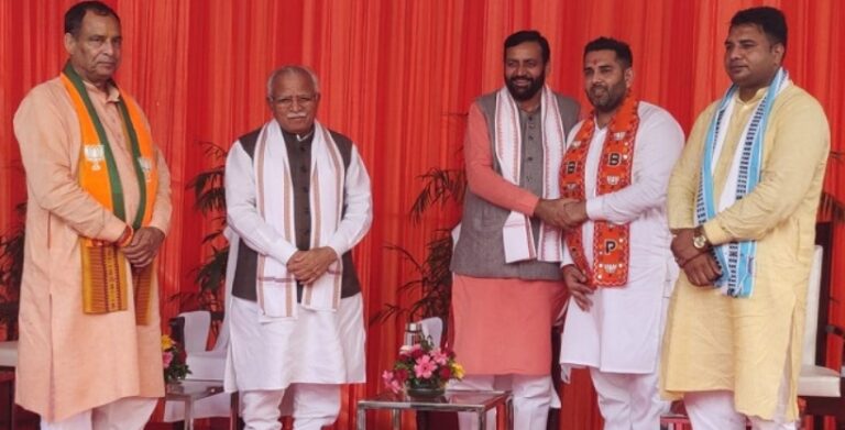 Nikhil Madan joins BJP: CM Naib Saini-Manohar Lal got membership; Joined BJP for the development of Sonipat - Mayor Nikhil